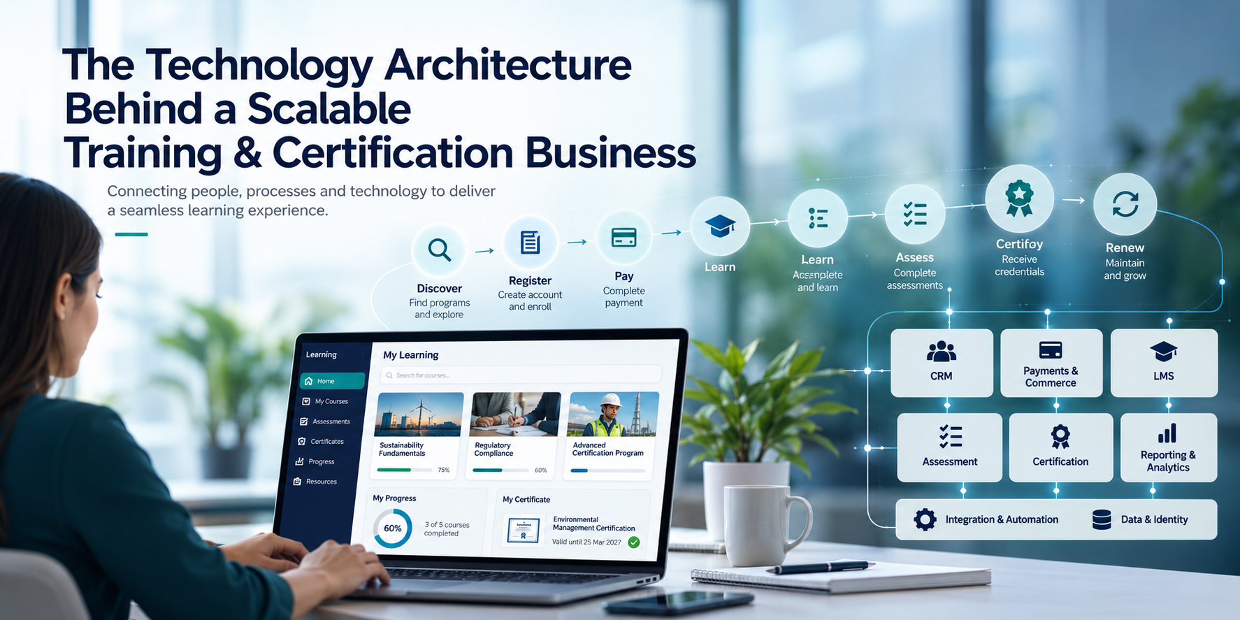 The Technology Architecture Behind a Scalable Training & Certification Business